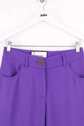 Pantalon large Elleme Violet en Viscose