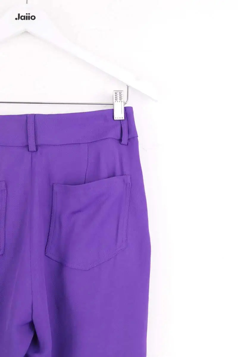 Pantalon large Elleme Violet en Viscose