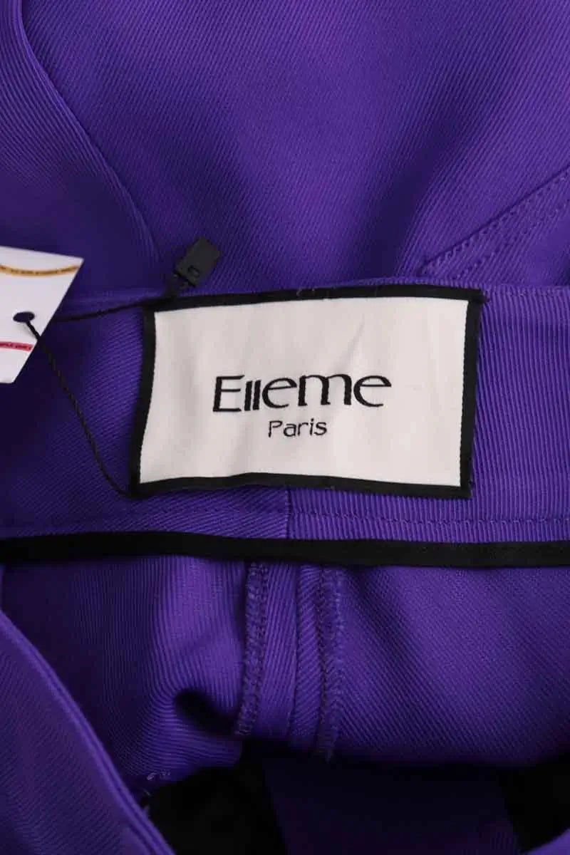 Pantalon large Elleme Violet en Viscose