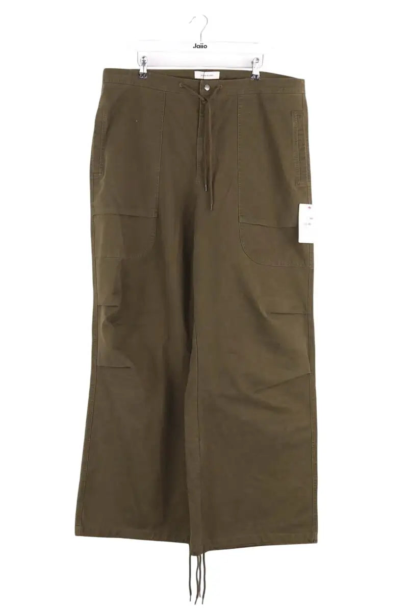 Pantalon large Entire studios Kaki en Coton, taille XL - Seconde Main