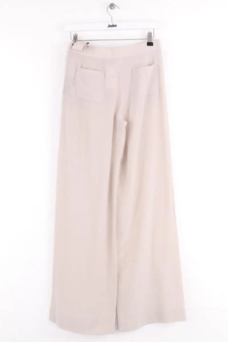 Pantalon large Fendi Beige en Soie