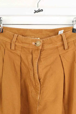 Pantalon large Forte_Forte Camel en Coton