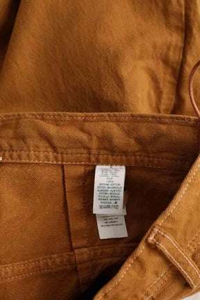 Pantalon large Forte_Forte Camel en Coton