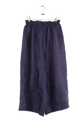 Pantalon large Forte_Forte Violet en Lin, taille S - Seconde Main