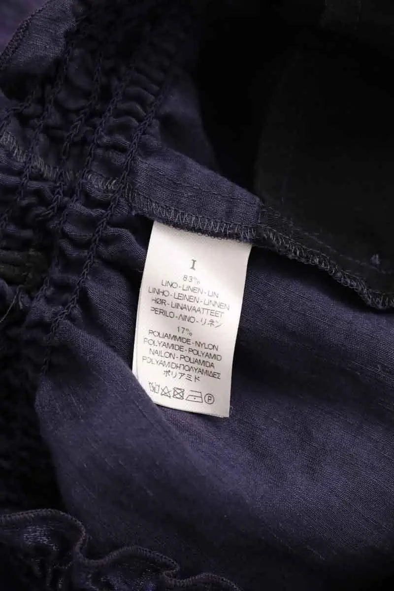 Pantalon large Forte_Forte Violet en Lin