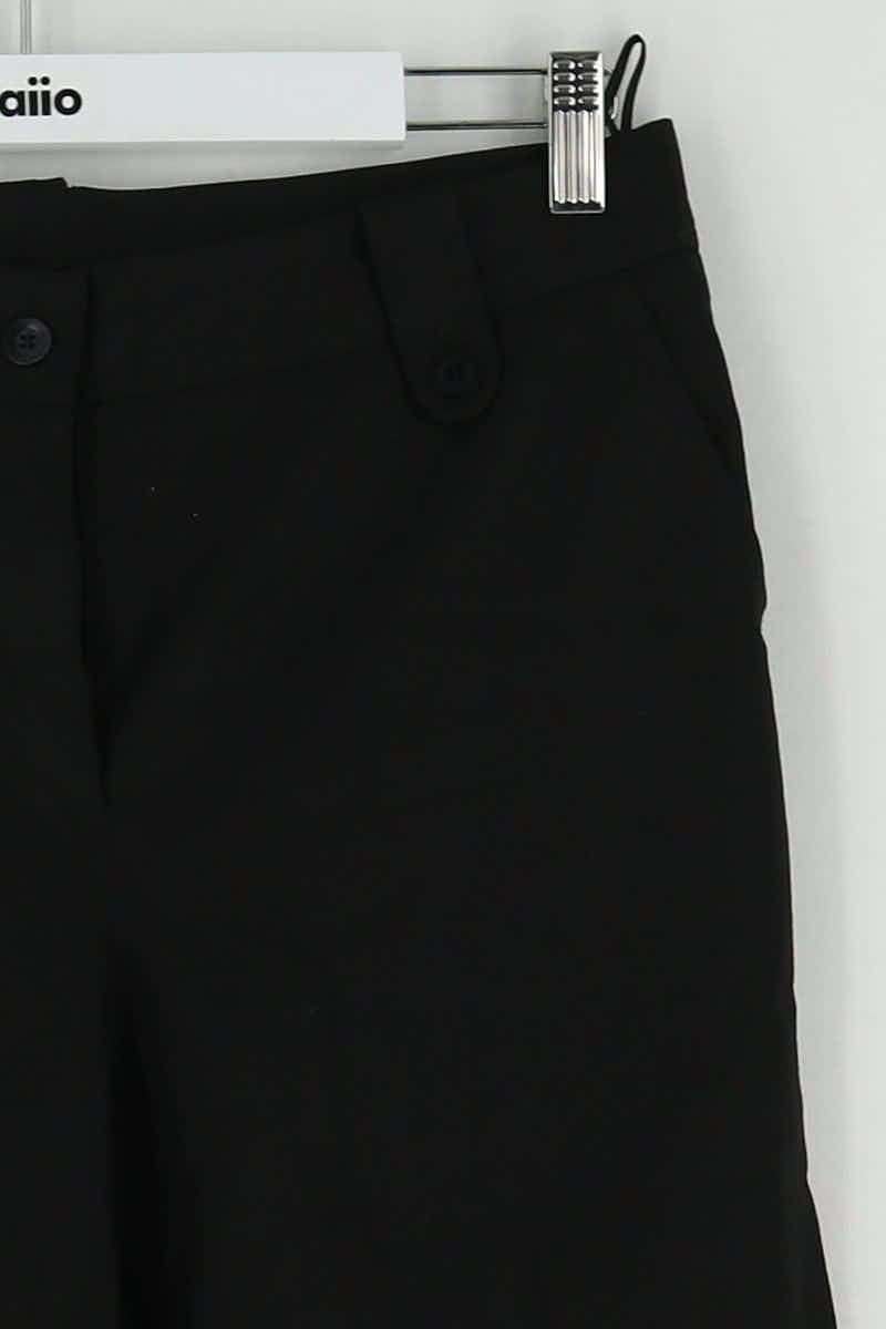 Pantalon large Gerard Darel Noir en Coton