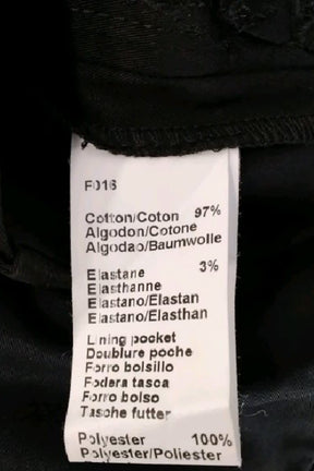 Pantalon large Gerard Darel Noir en Coton