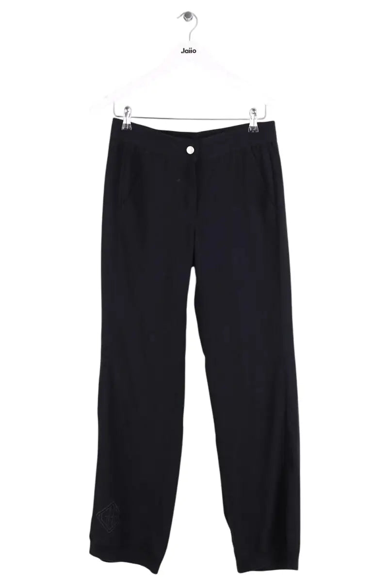 Pantalon large Golden Goose Noir en Synthétique, taille S - Seconde Main