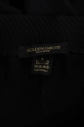 Pantalon large Golden Goose Noir en Synthétique