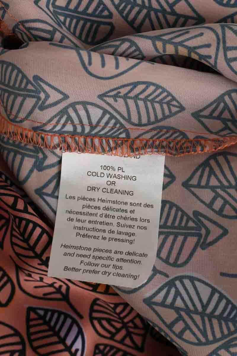 Pantalon large Heimstone Rose en Polyester