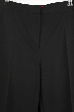 Pantalon large Hugo Boss Noir en Polyester