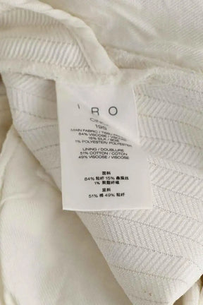 Pantalon large Iro Blanc en Coton