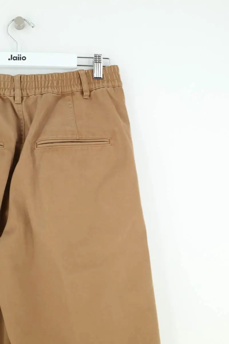 Pantalon large Isabel Marant Camel en Coton