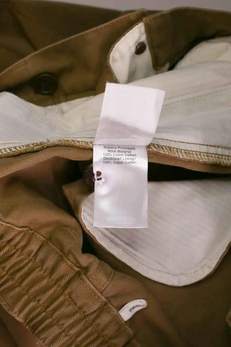 Pantalon large Isabel Marant Camel en Coton