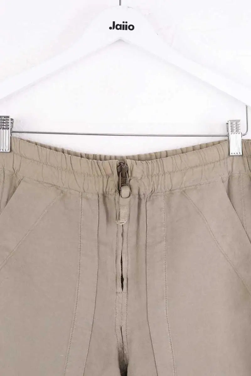 Pantalon large Isabel Marant Étoile Beige en Coton
