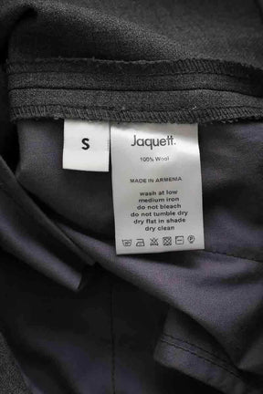 Pantalon large Jaquett Gris en Laine