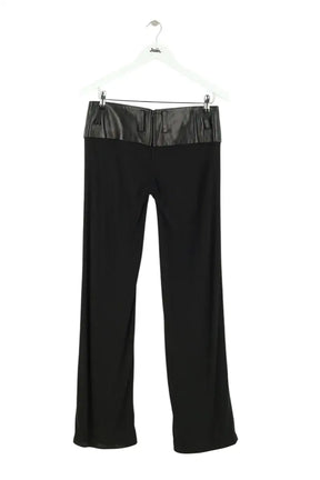 Pantalon large Jitrois Noir en Viscose, taille M - Seconde Main