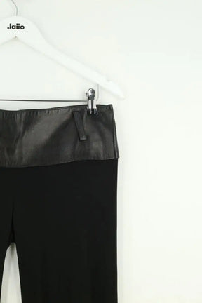 Pantalon large Jitrois Noir en Viscose