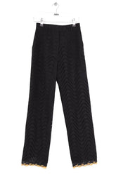 Pantalon large Jour/Né Noir en Coton, taille XS - Seconde Main
