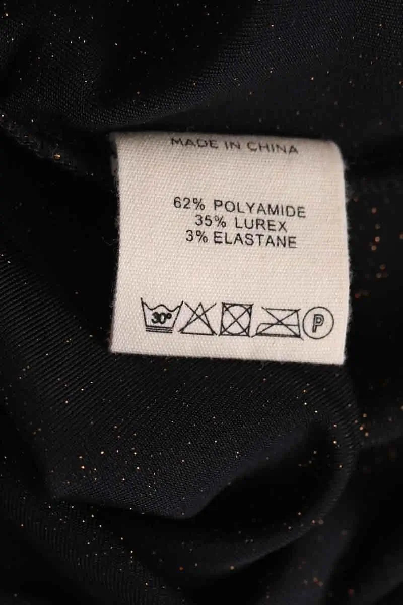 Pantalon large Karma Koma Doré en Synthétique