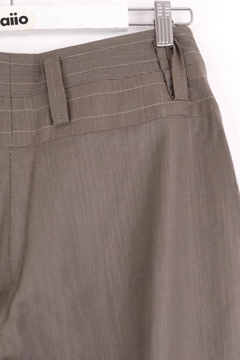 Pantalon large Kenzo Gris en Laine