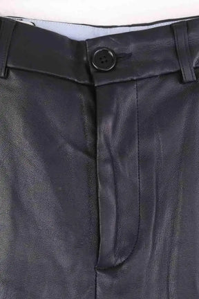 Pantalon large Leon & Harper Noir en Synthétique