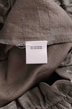 Pantalon large Léonie Gris en Synthétique