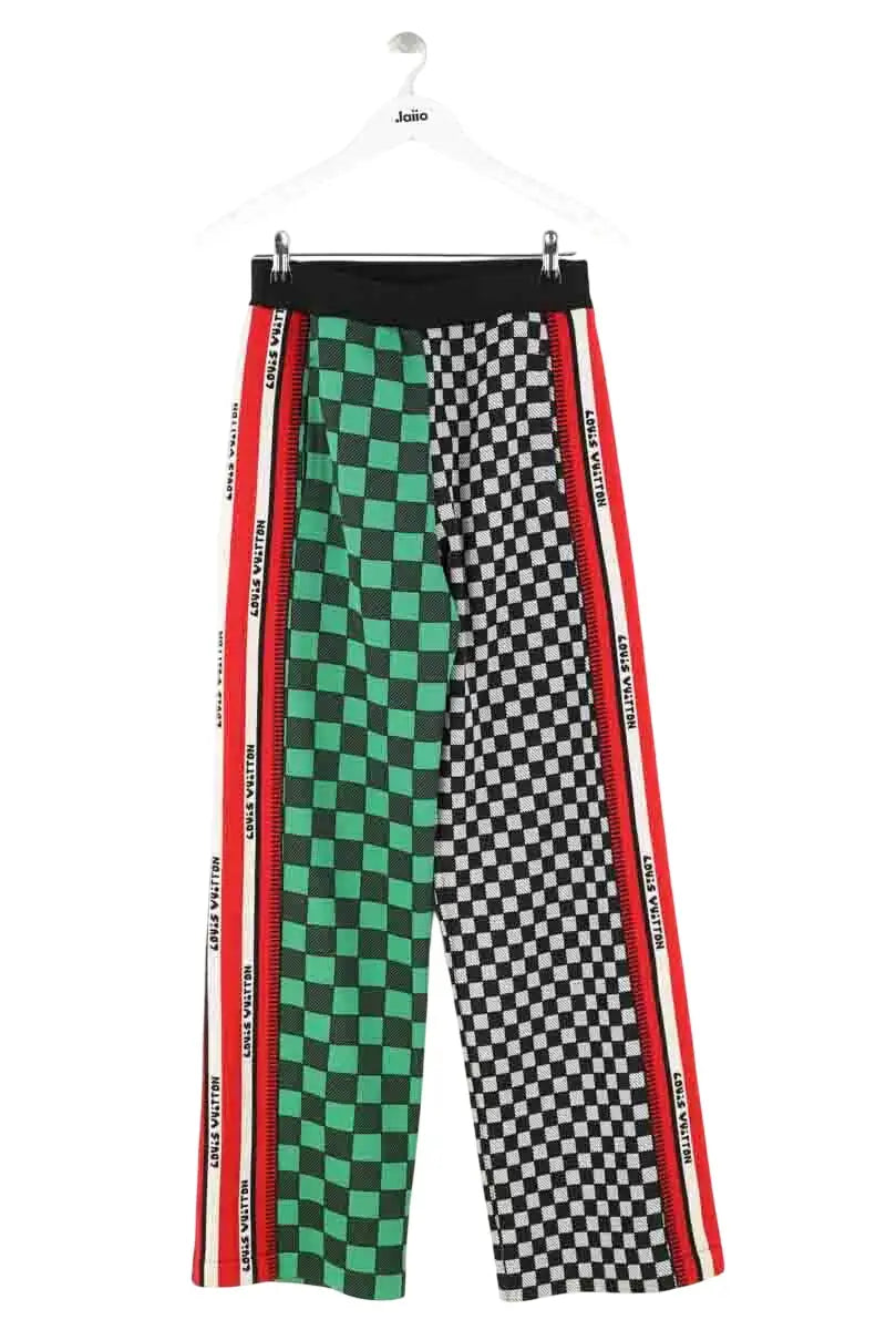 Pantalon large Louis Vuitton Multicolore en Laine, taille XS - Seconde Main