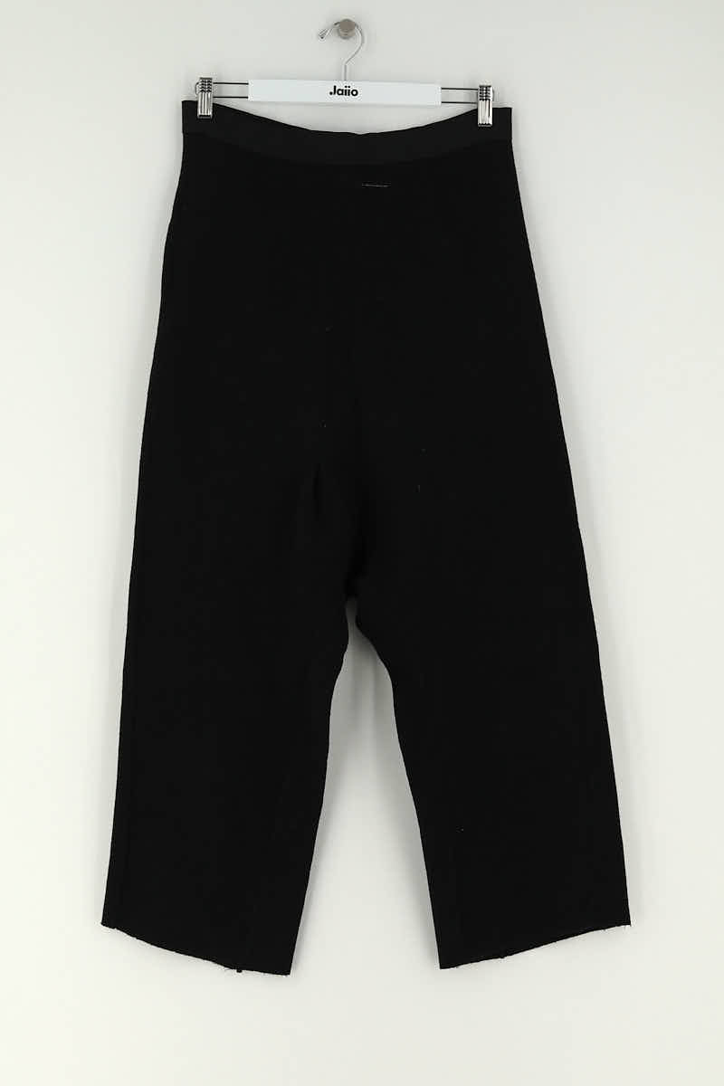 Pantalon large Maison Martin Margiela Noir en Coton