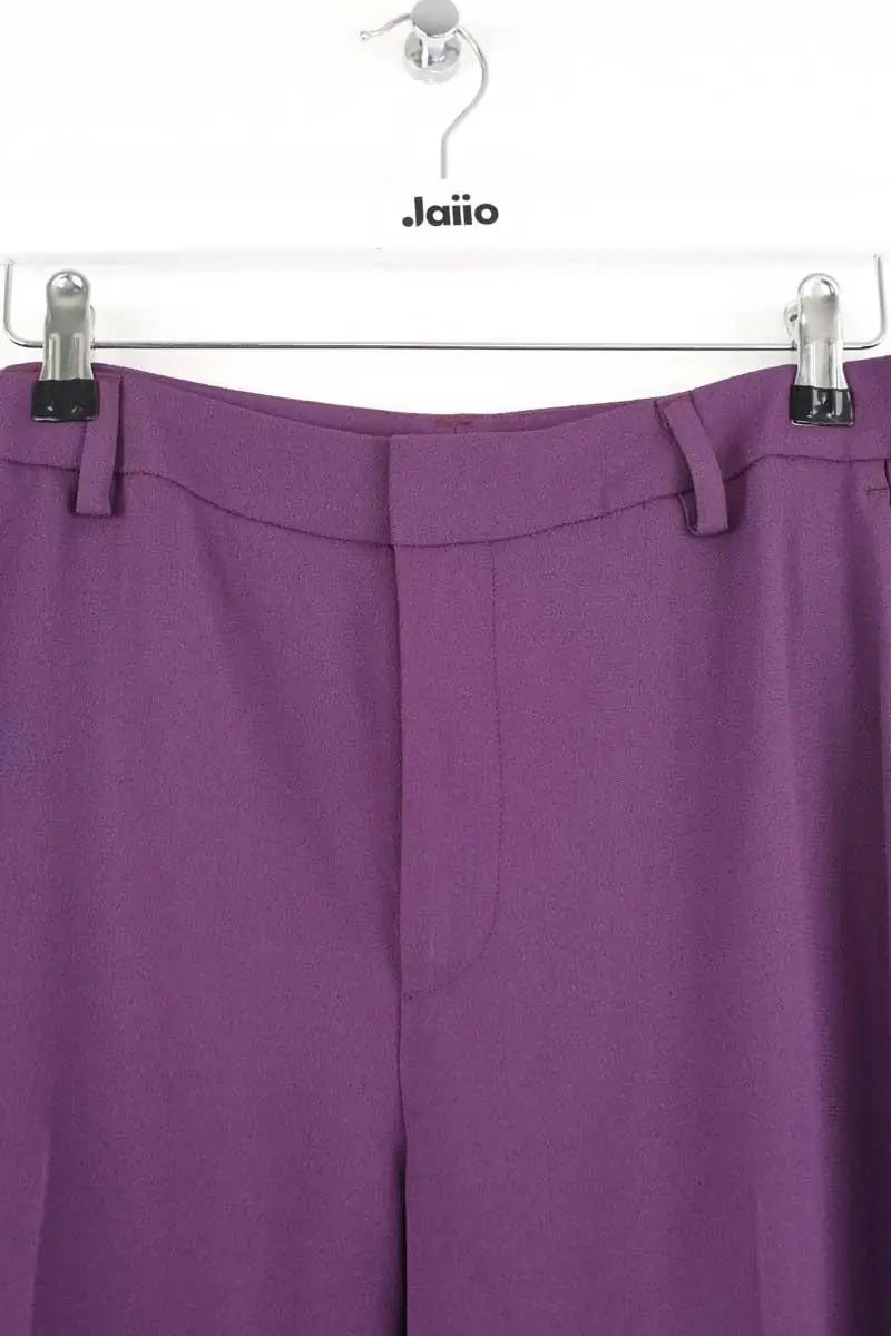 Pantalon large Maison Sarah Lavoine Violet en Polyester