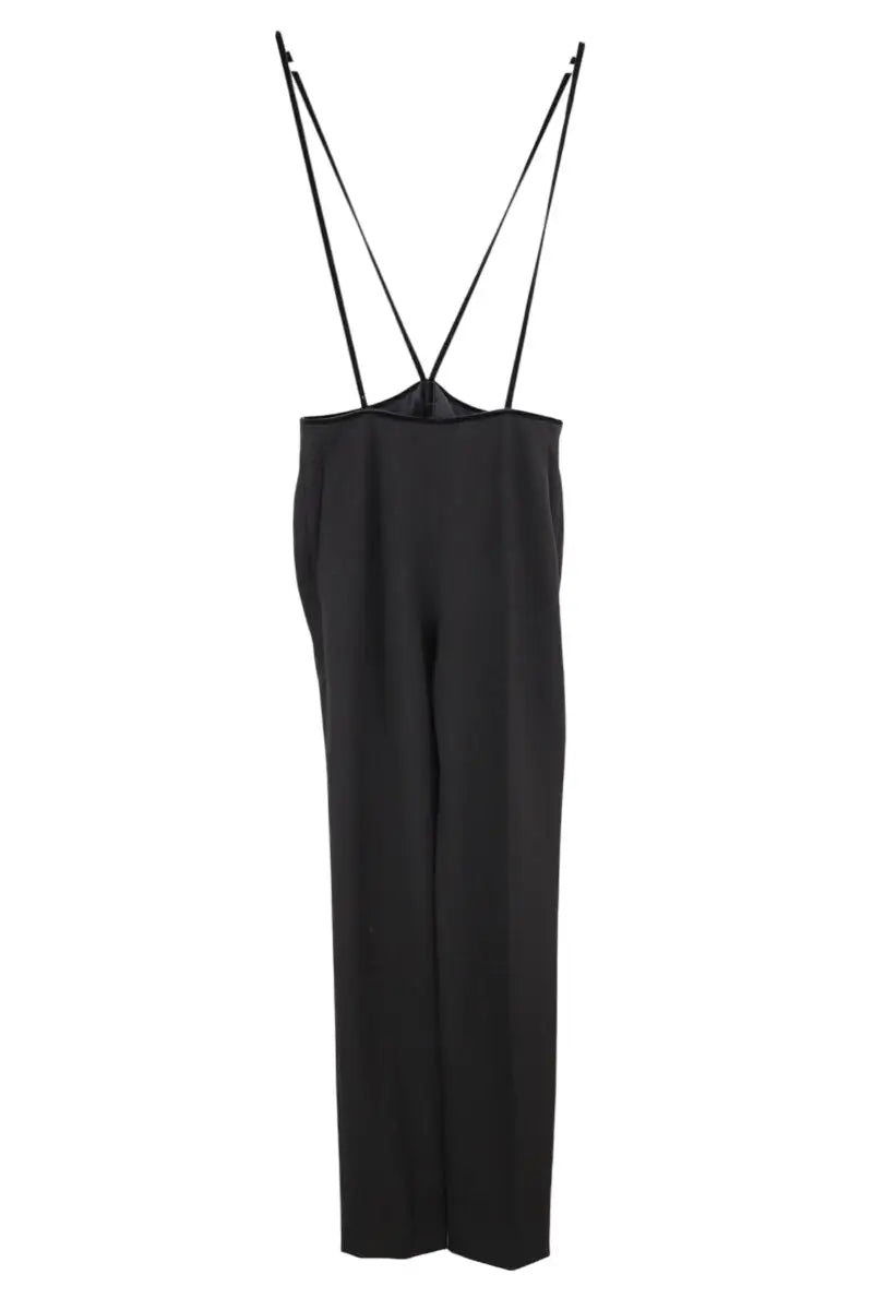 Pantalon large Maje Noir en Coton, taille S - Seconde Main