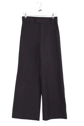 Pantalon large Marc By Marc Jacobs Noir en Synthétique, taille XS - Seconde Main