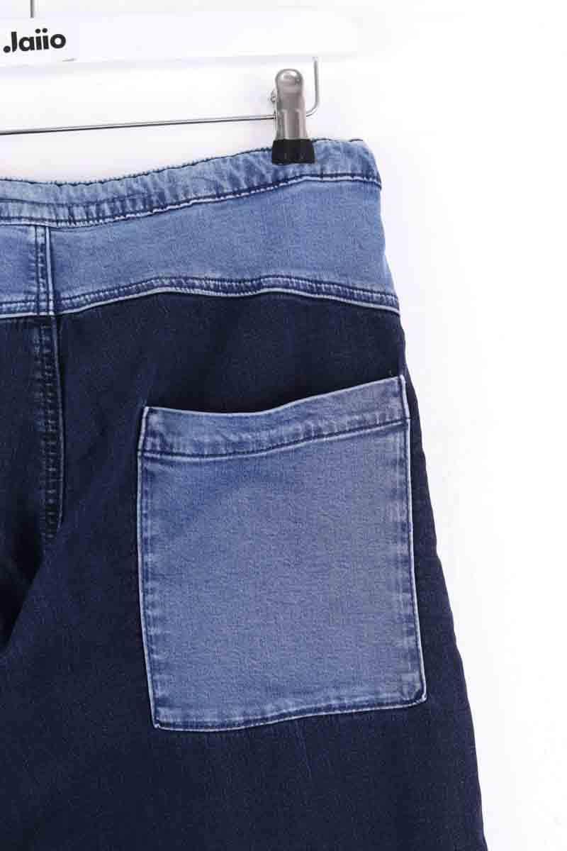 Pantalon large Marithé & François Girbaud Bleu en Coton