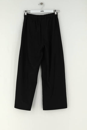 Pantalon large Max Mara Noir en Laine