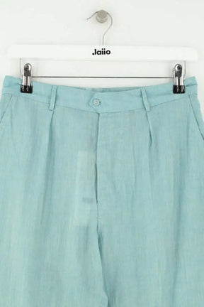 Pantalon large Mes Demoiselles Bleu en Coton