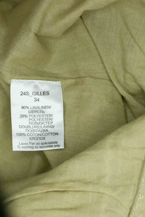 Pantalon large Mes Demoiselles Gilles Doré en Lin