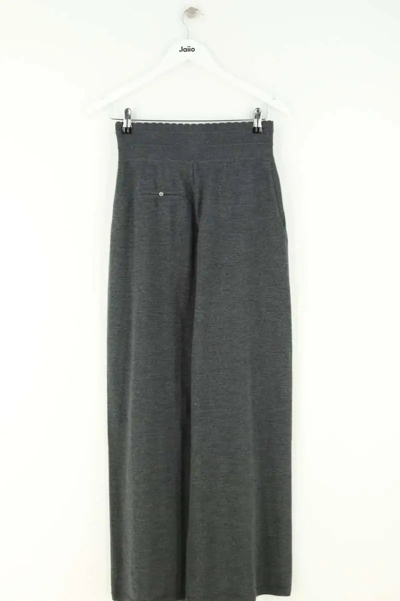 Pantalon large Molli Gris en Laine