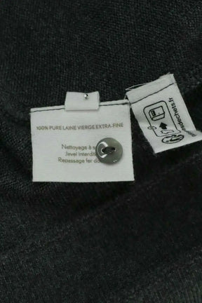 Pantalon large Molli Gris en Laine
