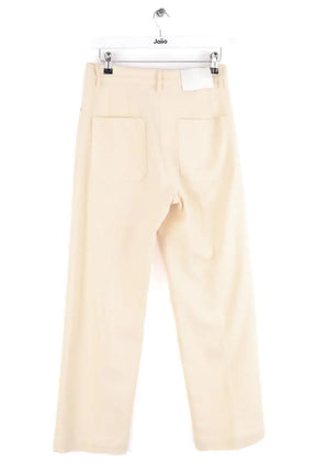Pantalon large Momoni Beige en Lin