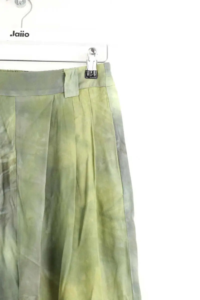 Pantalon large Momoni Vert en Viscose