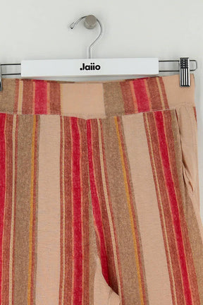 Pantalon large Notshy Beige en Cachemire