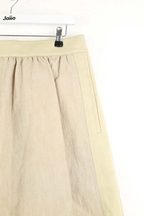 Pantalon large Paco Rabanne Beige en Coton