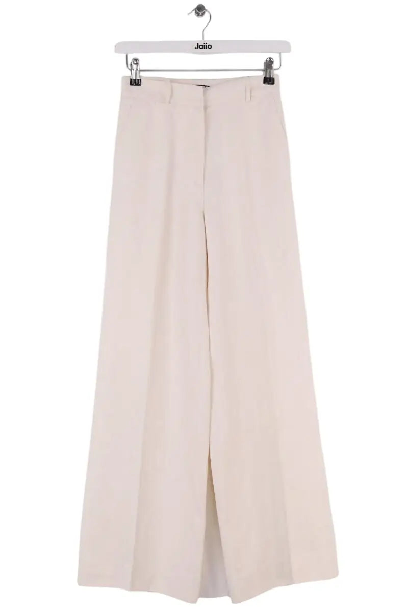 Pantalon large Paul & Joe Ecru en Synthétique, taille XS - Seconde Main