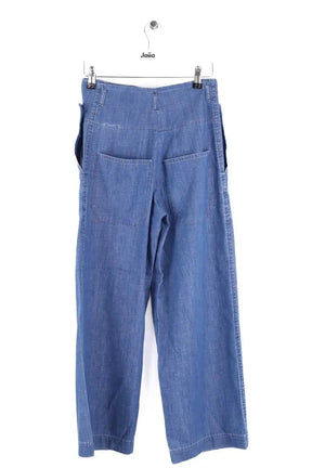 Pantalon large Paul Smith Bleu en Coton