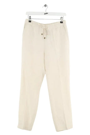 Pantalon large Pinko Beige en Viscose, taille S - Seconde Main