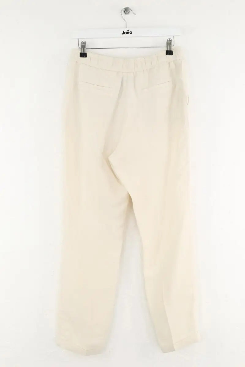 Pantalon large Pinko Beige en Viscose