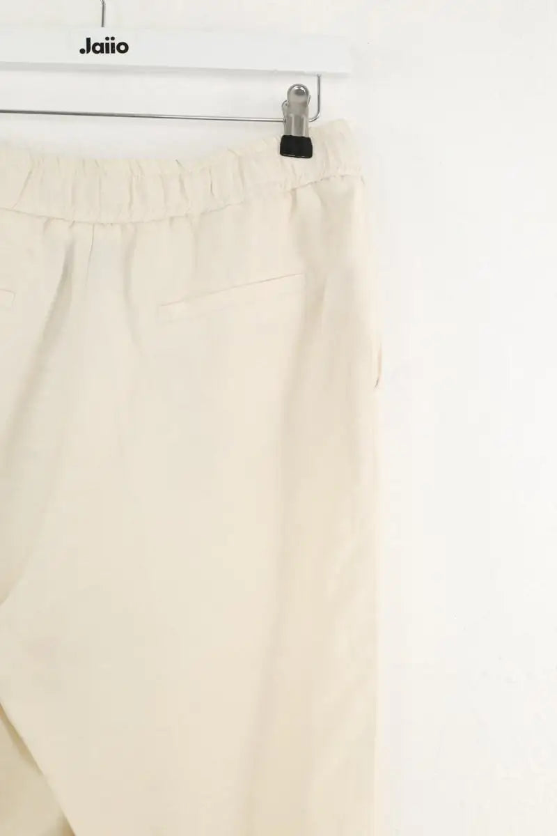 Pantalon large Pinko Beige en Viscose