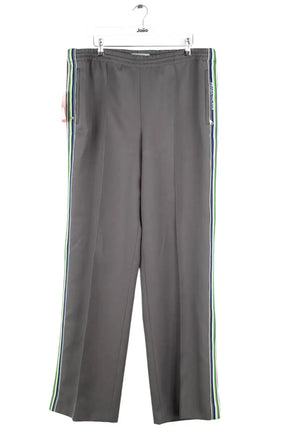 Pantalon large Prada Anthracite en Synthétique, taille XXL - Seconde Main