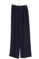 Pantalon large Ralph Lauren Bleu en Synthétique, taille XS - Seconde Main