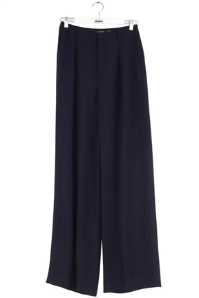 Pantalon large Ralph Lauren Bleu en Synthétique, taille XS - Seconde Main